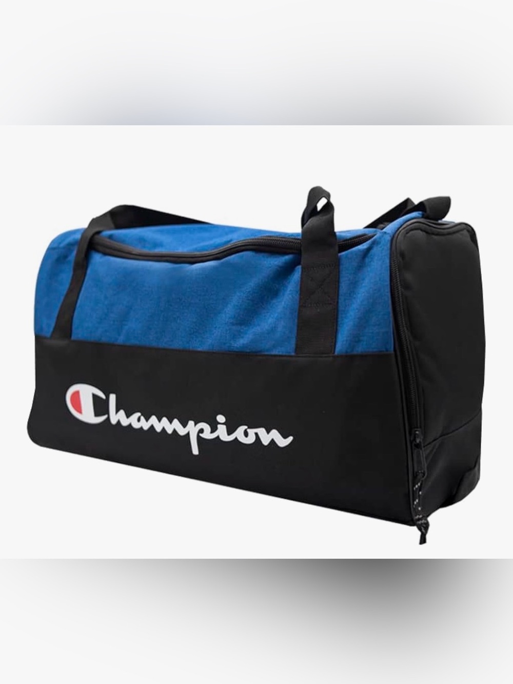 Champion Black Duffel Bag unisex